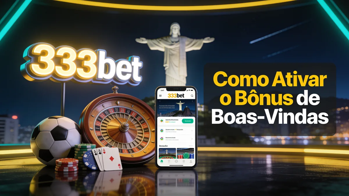 Como Ativar o Bônus de Boas-Vindas — 333bet no Brasil